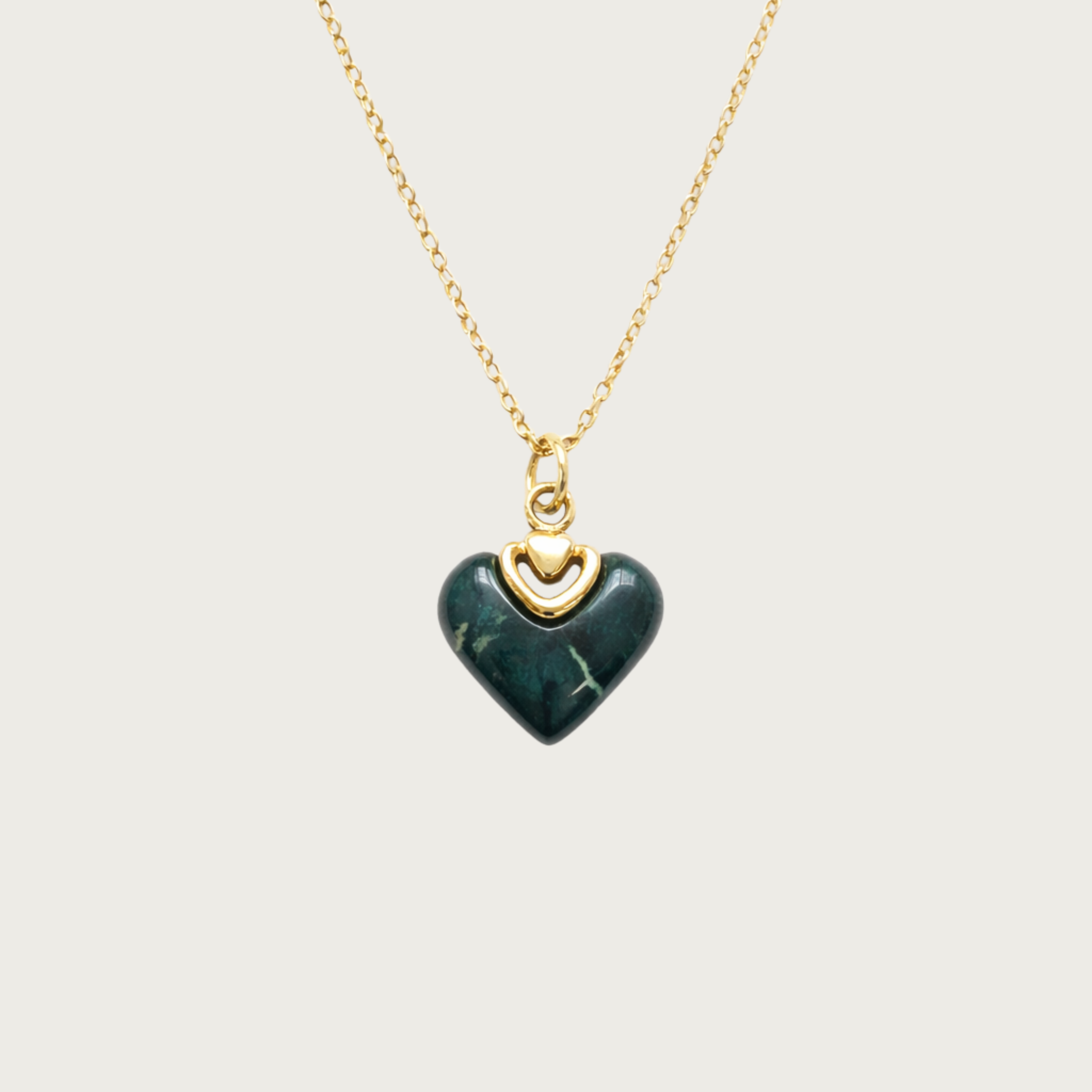 Marble Green marble charm